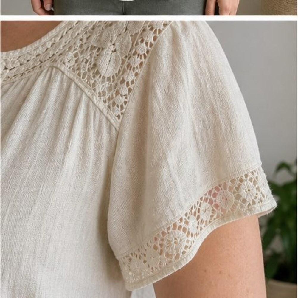 Cream Cami Blouse - Picture 5 of 6